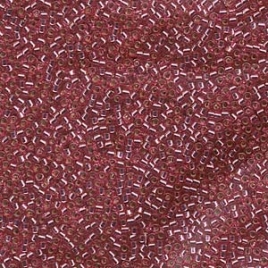 Delica 11/0 ”DB1341” Dyed Silver Med Rosé 5 gr