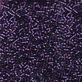 Delica 11/0 ”DB1756” Sparkling Purple Lined Amethyst AB 5 gr