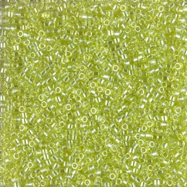 Delica 11/0 ”DB1888” Transp Chartreuse Luster 5 gr