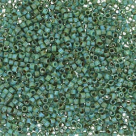 Delica 11/0 ”DB2264” Opaque Turquoise Blue Picasso 5 gr