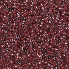 Delica 11/0 ”DB280” Lined Crystal Dk Plum Luster 5 gr