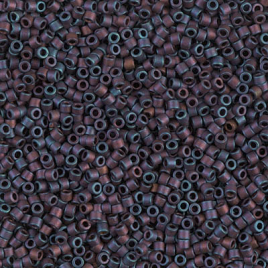 Delica 11/0 ”DB323” Metallic Copper Rainbow Iris 5 gr