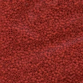 Delica 11/0 ”DB753” Opaque Dark Red Matted 5 gr