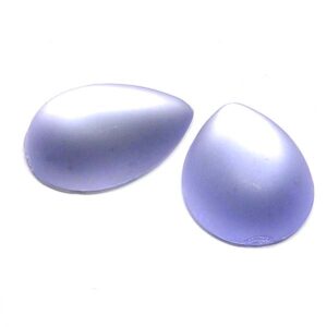 Duna Suede cabochon – Lavendel –  25*18 mm, 1 st