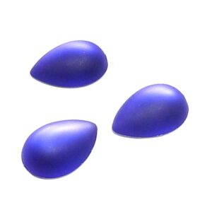 Duna Suede cabochon – Purple –  25*18 mm, 1 st