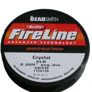 Fireline 8 LB crystal .007″ – 0.17 mm