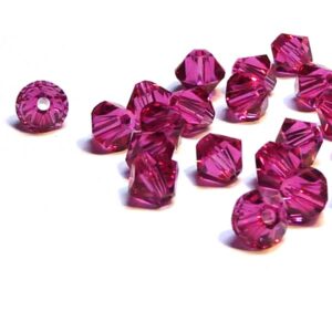 5328 Swarovski Xilion bicone Fuchsia 4mm 20 st