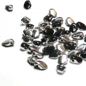 Gekko® Bead ”23980-27001” Jet Labrador 5*3 mm, 50 st