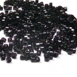 Delica 11/0 Hexcut ”DBC010” Black 5 gr