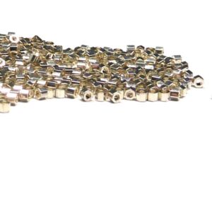 Delica 11/0 Hexcut ”DBC035” Galvanized Silver 5 gr