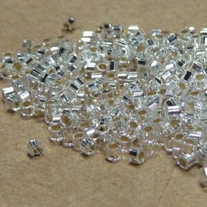 Delica 11/0 Hexcut ”DBC041” Silverlined Crystal 5 gr