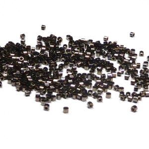 Delica 11/0 Hexcut ”DBC254” Galvanized Tarnished Silver 5 gr