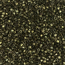 Delica 11/0 Hexcut ”DBC011” Metallic Olive 5 g