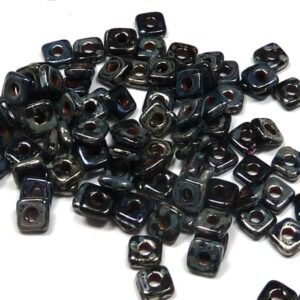 Quad® Bead Jet Picasso ”23980-43400” 4 mm, 5 gr