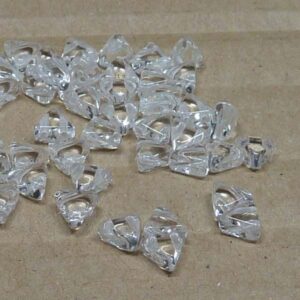 Khéops® par Puca®, Crystal ”00030” 2-håls 6 mm 10 gr