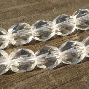 Crystal ”03000” firepolish 2 mm ca 150 st