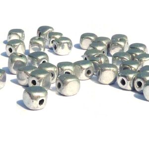 Glass Cubes Jet Full Labrador ”23980-27000” 4 mm, 100 st