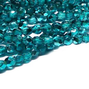 Marine Crystal Metallic Ice ”00030-67642” firepolish 8 mm 50 st