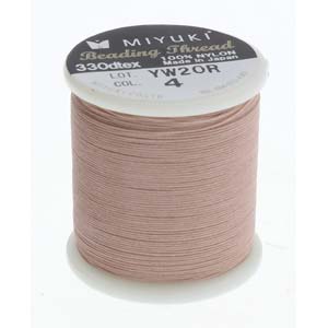 Miyuki pärltråd ”B” nr 4 Blush 50 m