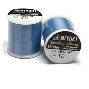 Miyuki pärltråd ”B” nr 10 Light Blue 50 m