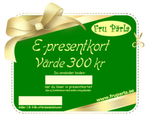 Presentkort 300 kr
