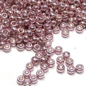 Miyuki 11/0 seedbead ”1061L” Galvanized Light Rose 10 gr