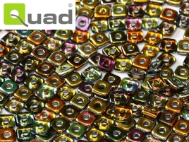 Quad® Bead Crystal Magic Copper ”00030-95300” 4 mm, 5 gr