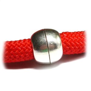 Magnetlås slätt för ”sensation climbingcord” antiksilver, 13 mm,