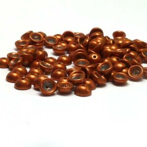 Teacup Bead ”06B06” Saturated Metallic Russet Orange 4*2,5 mm 5