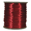 Röd satincord 3 mm