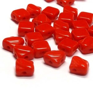 Silky Bead Opaque Red ”93190” mm, 40 s