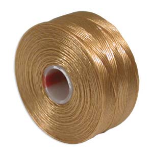 S-lon Bead Thread – D ”Light Brown”