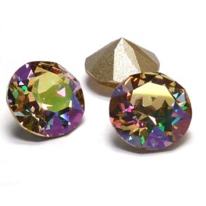 1088 Xirius Chaton SS39 Crystal Luminous Green ca 8 mm