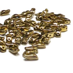 StormDuo ”00030-26440” Crystal Full Amber 2-hålspärla 7*3 mm 30