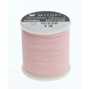Miyuki pärltråd ”B” nr 14 Light Pink  50 m