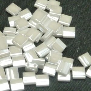 Tila Bead ”TL420” White Pearl Ceylon 5*5*1,9 mm 5 gr
