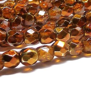Topaz metallic ice  ”00030-67156” – firepolish facetterad 4 mm c