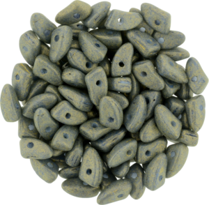 CzechMates® Prong ”S1007WH” Pacifica Poppy Seed 6*3 mm 25