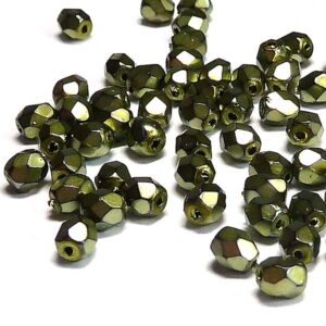 Jet heavy metal green apple ”23980-34544” 4 mm, 100 st