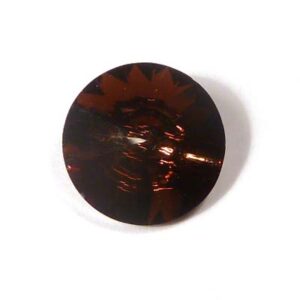 3015 Swarovski Round Button Burgundy 10 mm