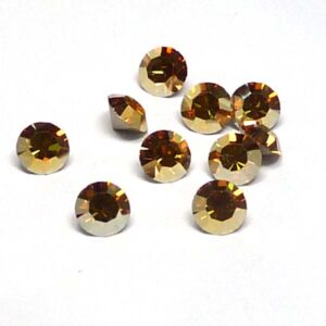 Preciosa Chaton SS39 Crystal Sunshine ca 8 mm 6 st