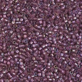 Delica 11/0 ”DB1757” Spkl Orchid Lined Amethyst AB 5 gr