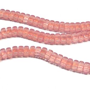 CzechMates® Bricks Milky Pink ”71010” 6*3 mm 50 st