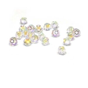 5328 Swarovski Bicone Crystal Shimmer x2 3 mm 20 st