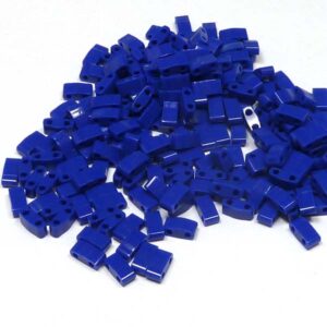 Half Tila Bead ”HTL414” Opaque Cobalt 5*2,5*1,9 mm 5 gr