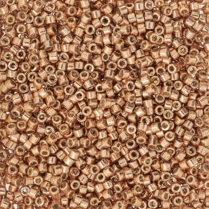 Delica 11/0 ”DB2518” Rose Gold Duracoat Galvanized 5 gr