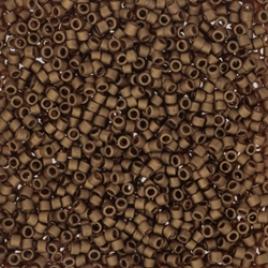 Delica 11/0 ”DB322L” Matted Metallic Light Bronze 5 gr