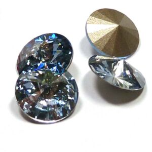1122 Swarovski Rivoli Crystal Blue Shade 12 mm