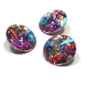 1122 Swarovski Rivoli Violet Shimmer 12 mm
