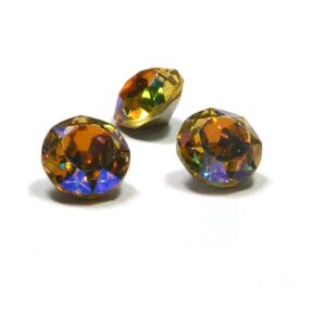 A1088 Aurora Crystal Chaton Jonquil Shimmer SS39 8 mm